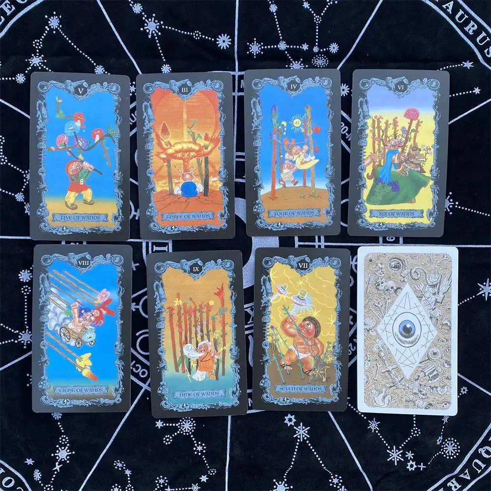 The Official Tarot Cards Edition Wysokiej jakości gry planszowe na taras wróżbiarski Fate Party Entertainment Oracle Deck