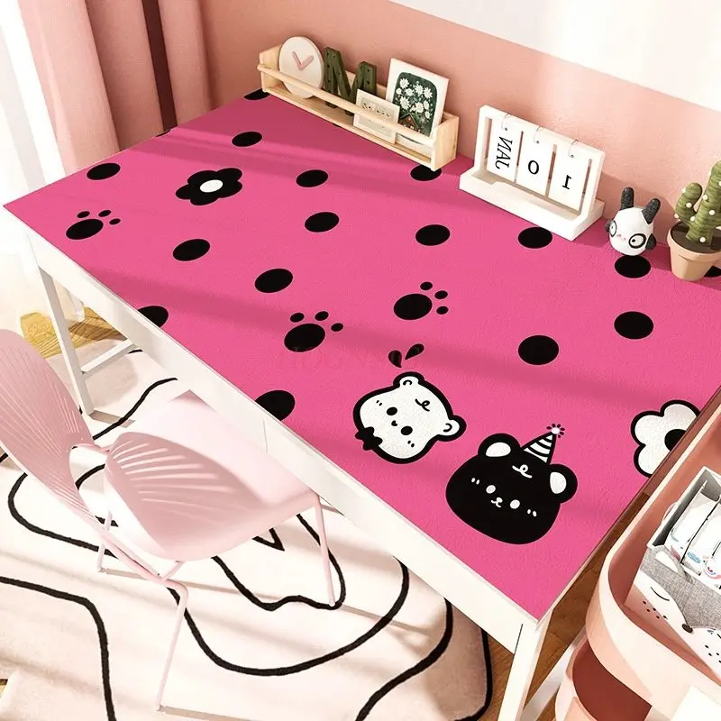 1pcs Waterproof and anti slip desk mat, landscape writing desk mat, desktop protection mat, computer tablecloth