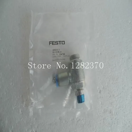 New original authentic FESTO gas fitting GRLA-1/2-QS-12-RS-D spot 534344 --2pcs/lot