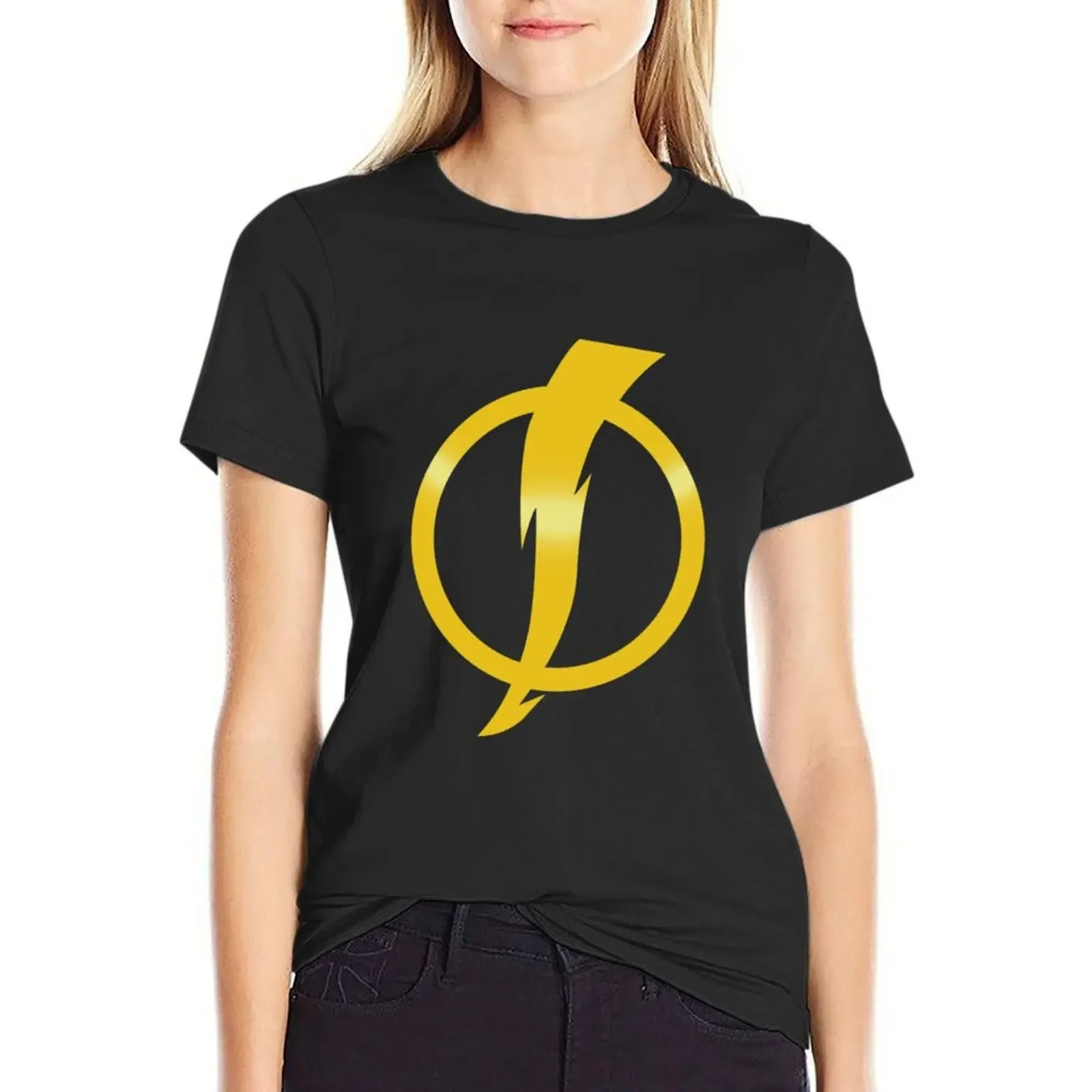 

Static-Shock-Logo T-Shirt vintage clothes customs design your own blanks new edition t shirts for Women