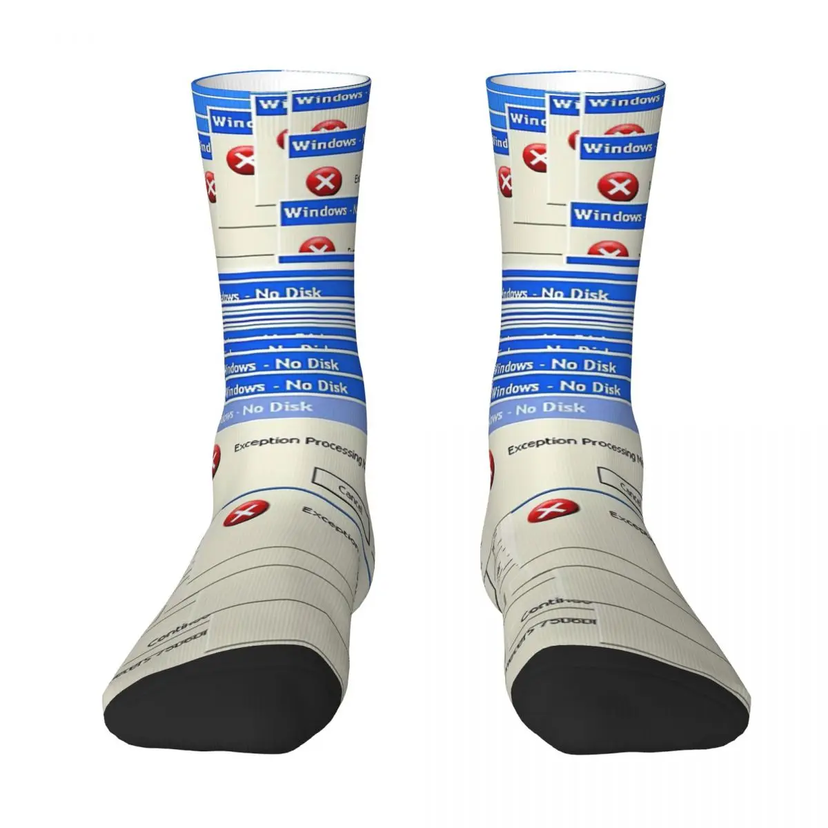 Windows XP Exception (1) Adult Socks Unisex socks,men Socks women Socks