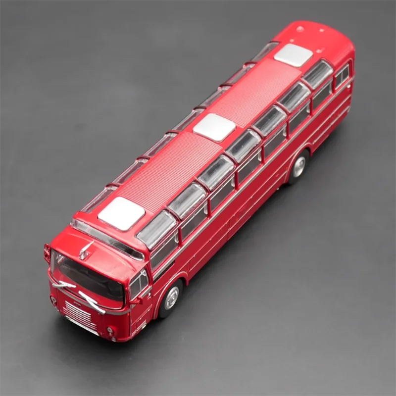 Diecast 1:43 Scale Ixo Van Hool 306 Belgian Bus Alloy Vehicle Model Finished Simulation Collection Decoration Gift Toys Display