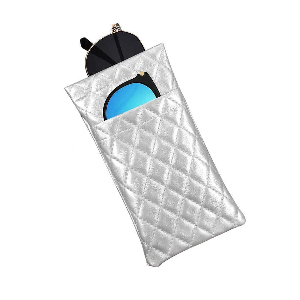 

Сумка для очков, мягкая сумка для очков, сумки для хранения очков, чехол для солнцезащитных очков с автоматической застежкой для дорожных аксессуаров, женские очки