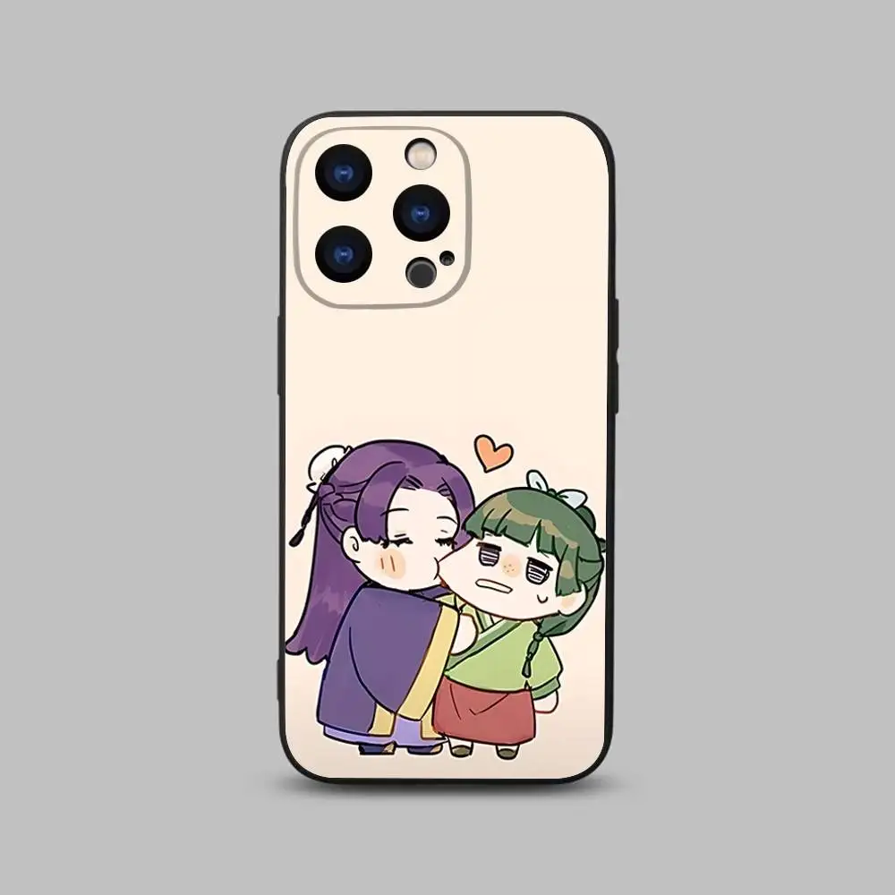 حافظة هاتف Apothecary Cute D-Diaries لهاتف iPhone 17,16,15,14,13,12,11,Pro,Max,Plus,X,XS,SE4,E,Mini,Soft Black Case