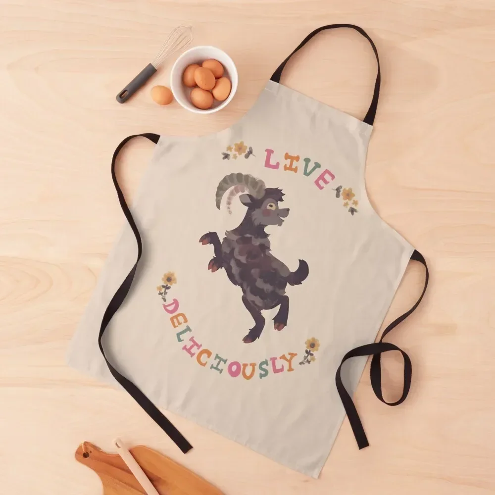 

Live Deliciously 2 Apron Household Items Useful Women Kitchen Dress useful gadgets for home Apron