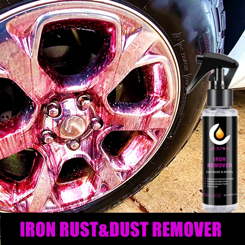 Iron Dust Remover Spray JB-XPCS18 Auto Detail Chemical Cleaner Removes Rust From Car Paint Grille Wheels Brake Discs Door Handle