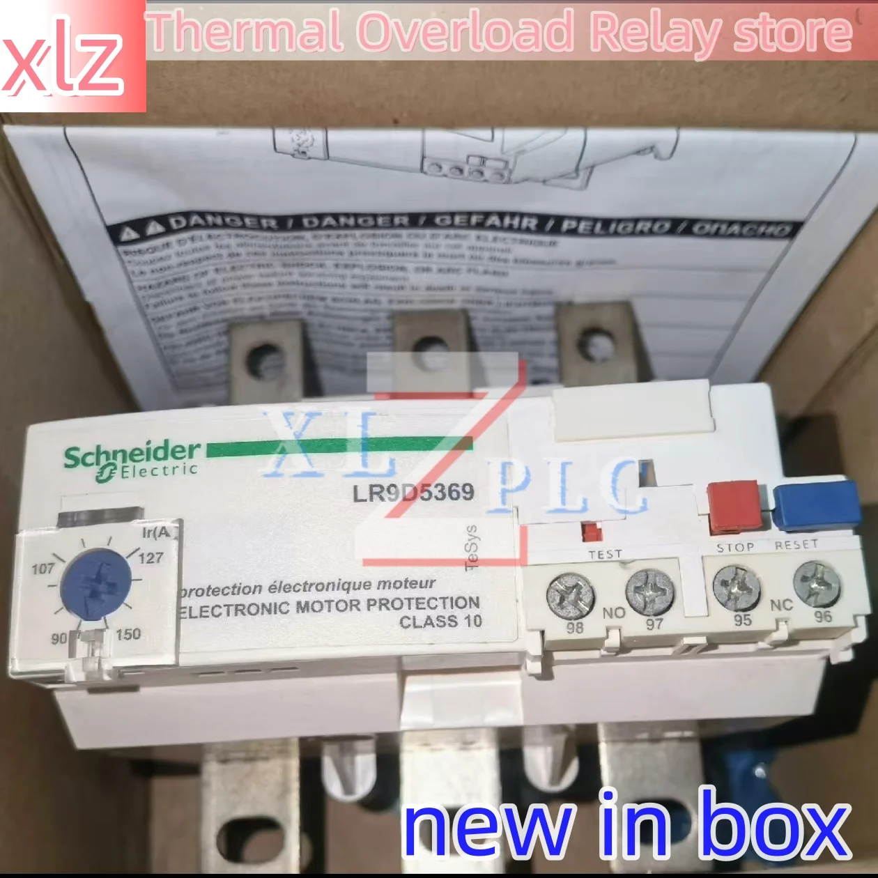 Nuevo en caja LR9D5369 LR9F5367 LR9F5371 Relé de sobrecarga térmica