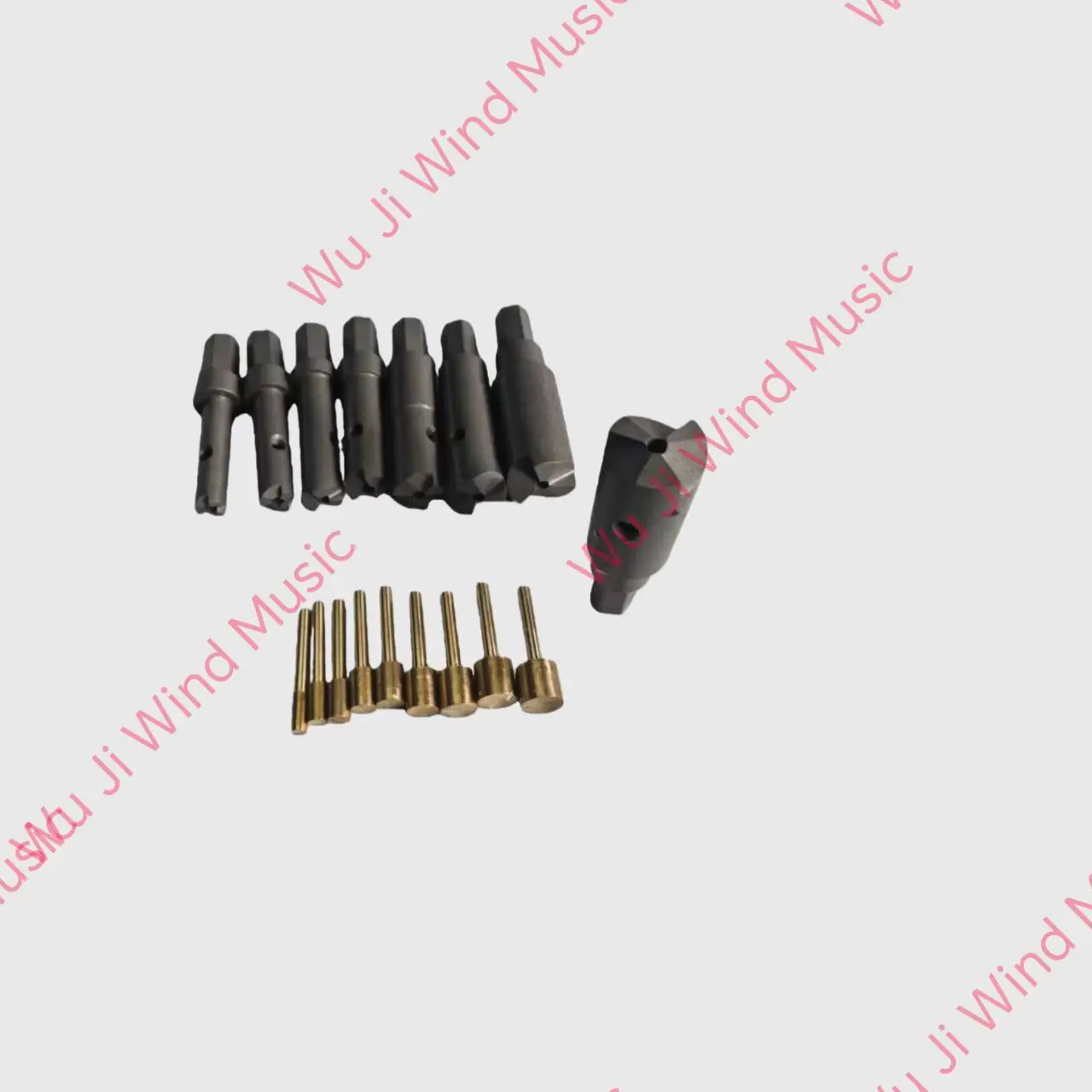 Instrument Repair Tools, Clarinet, Oboe, Sound Hole Milling Cutters, Eight Flat Surfaces