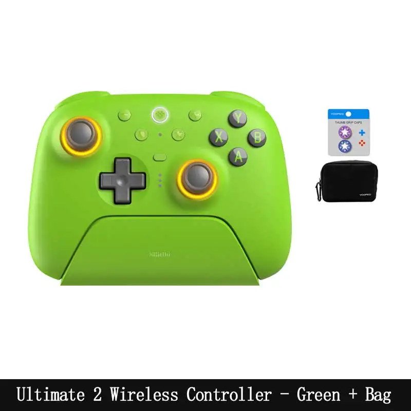 8BitDo Ultimate 2 draadloze 2.4G-gamingcontroller met 2.4g-adapter Oplaadstation voor pc Windows 10 11 Android