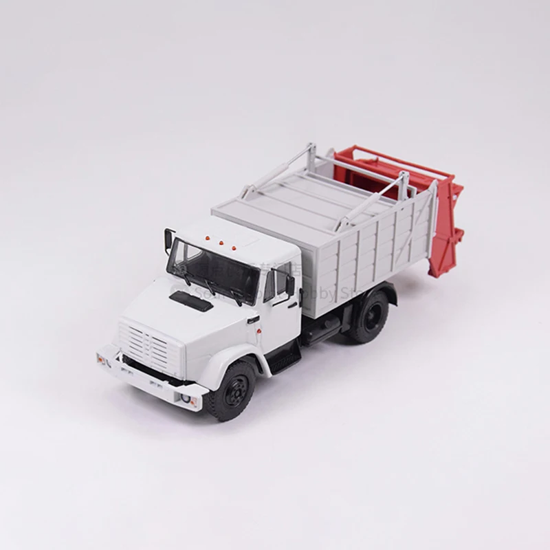 1:43 Scale Diecast Alloy Russian Sanitation Truck MKZ-10 (4333) Toy Car Model 103375 Classic Adult Souvenir Gifts Static Display