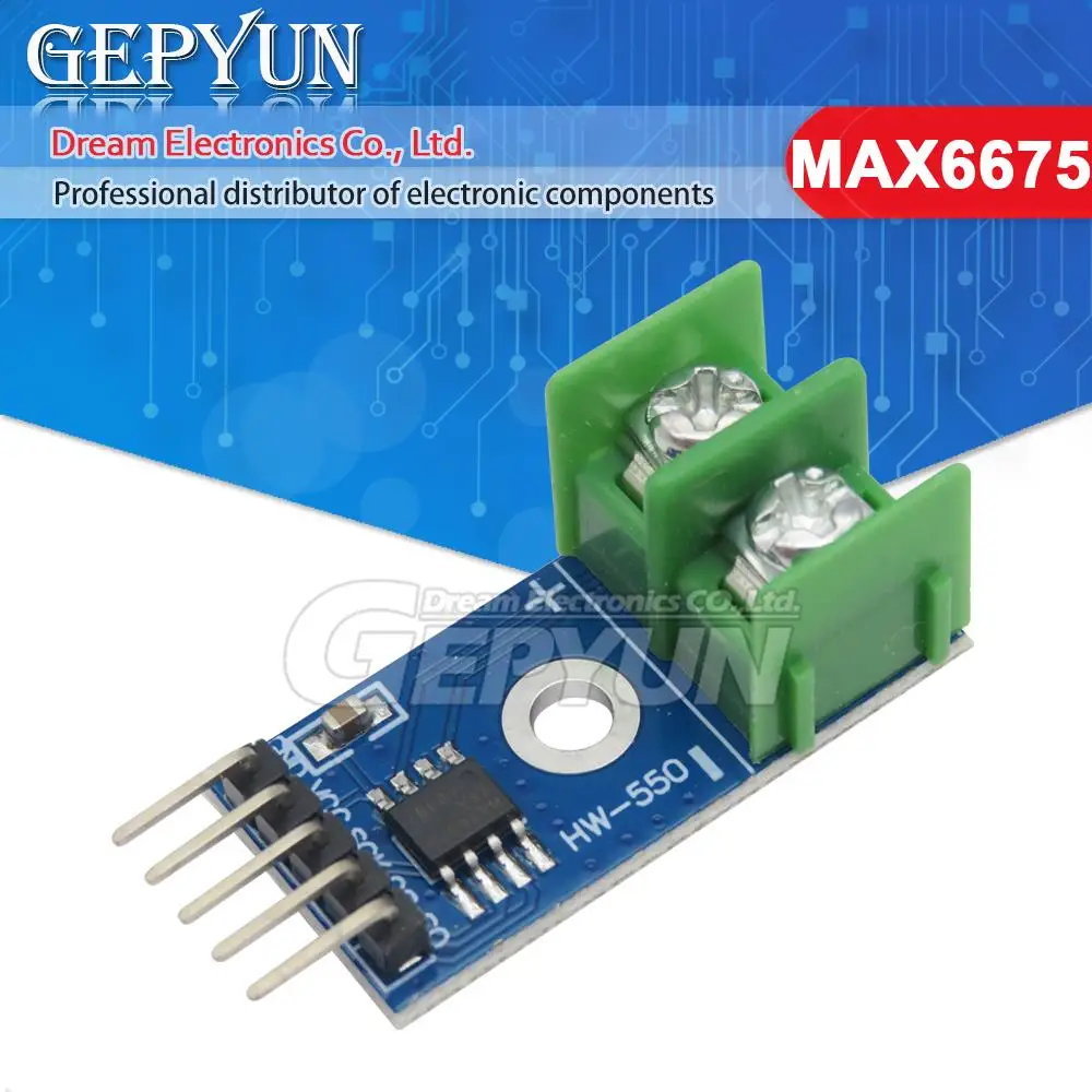 Módulo de temperatura del Sensor de temperatura del termopar tipo K MAX6675 0-800 grados para Arduino