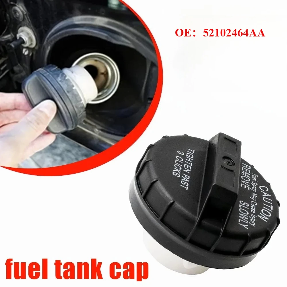 

Replaceable Fuel Tank Cap For Jeep Wrangler (YJ and TJ Models) Cherokee XJ Grande Dodge And Ram Models 10838 52102464AA