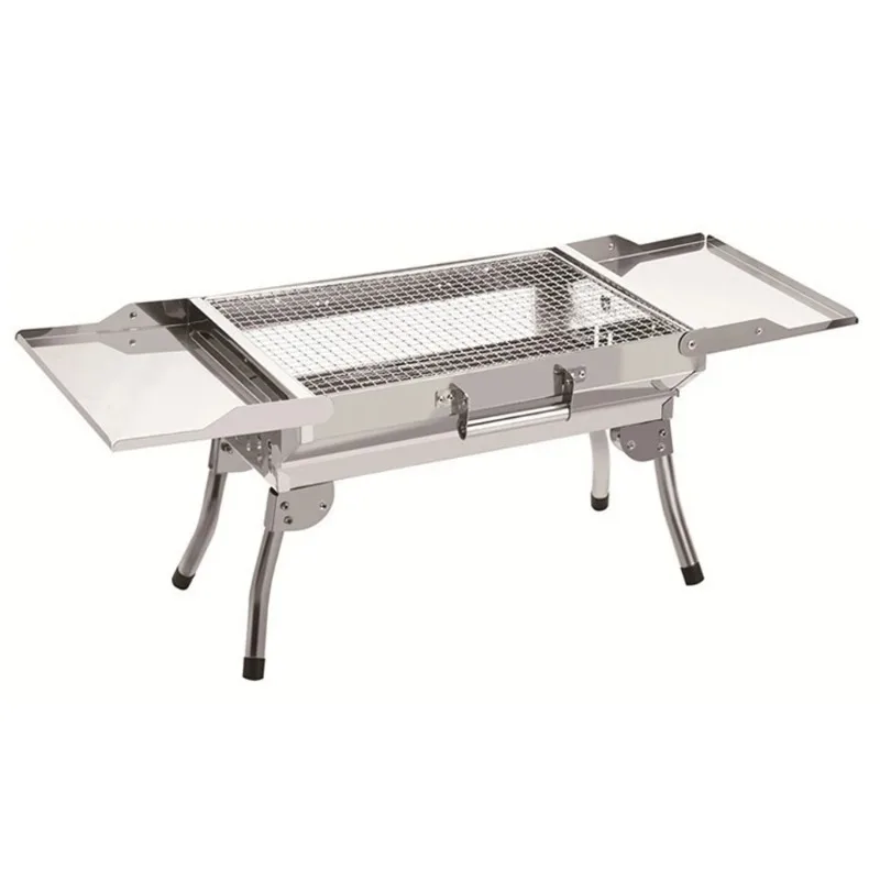 

Открытый складной портативный гриль для барбекю с ручкой, угольный гриль для кемпинга, барбекю