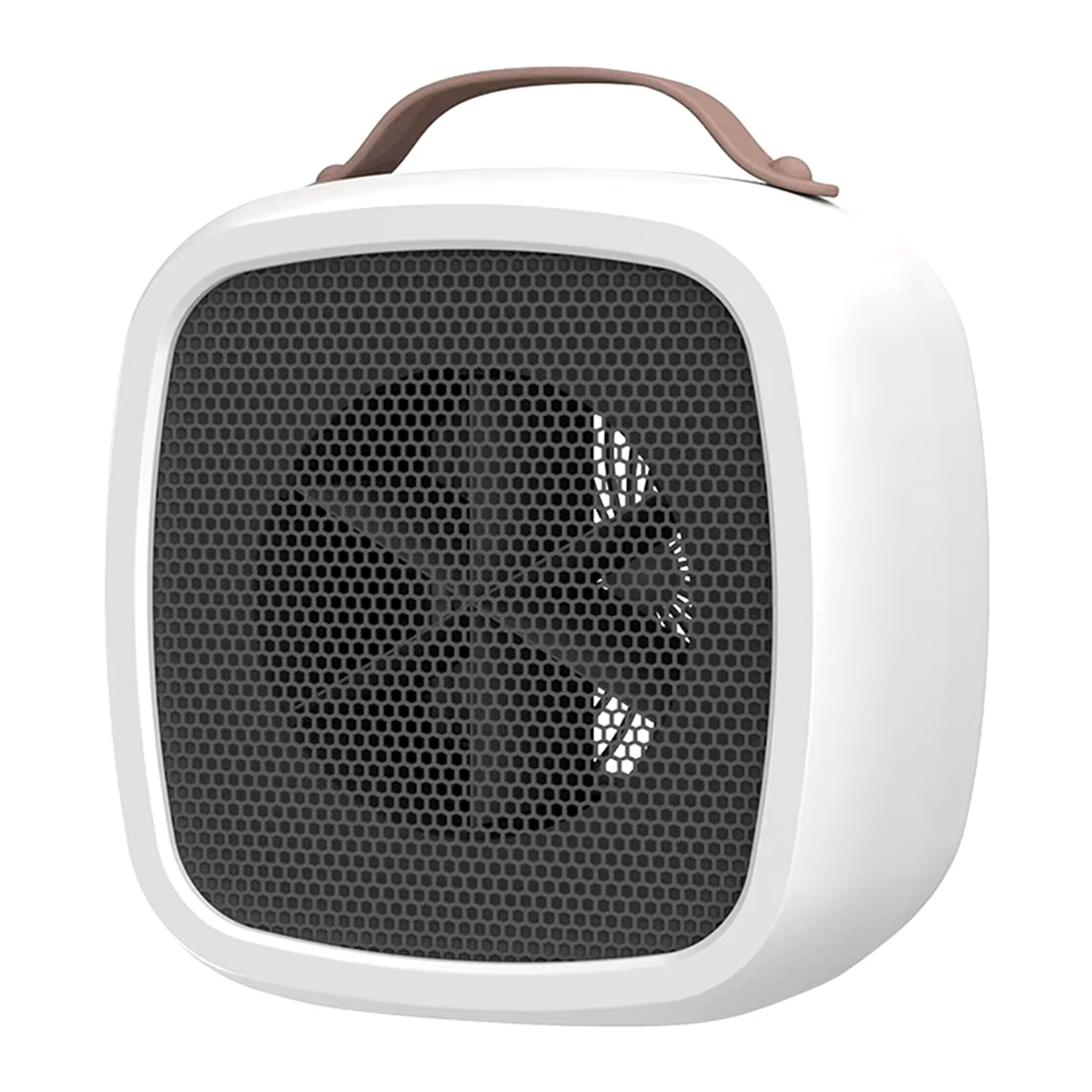 

Портативный обогреватель A71P, мини-настольный вентилятор с теплым воздухом и ручкой, легкий электрический обогреватель, быстрый нагрев для (ЕС)