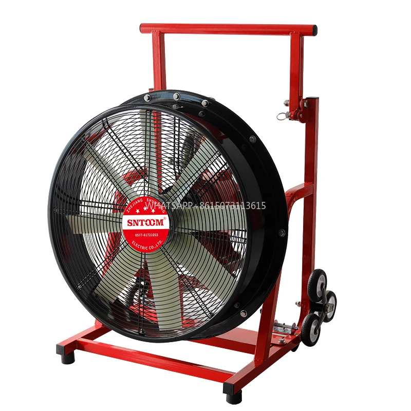 Ventole di ventilazione di scarico del fumo a pressione positiva della macchina idraulica mobile portatile di grandi dimensioni per la rimozione del fumo Positivo azionato dall'acqua