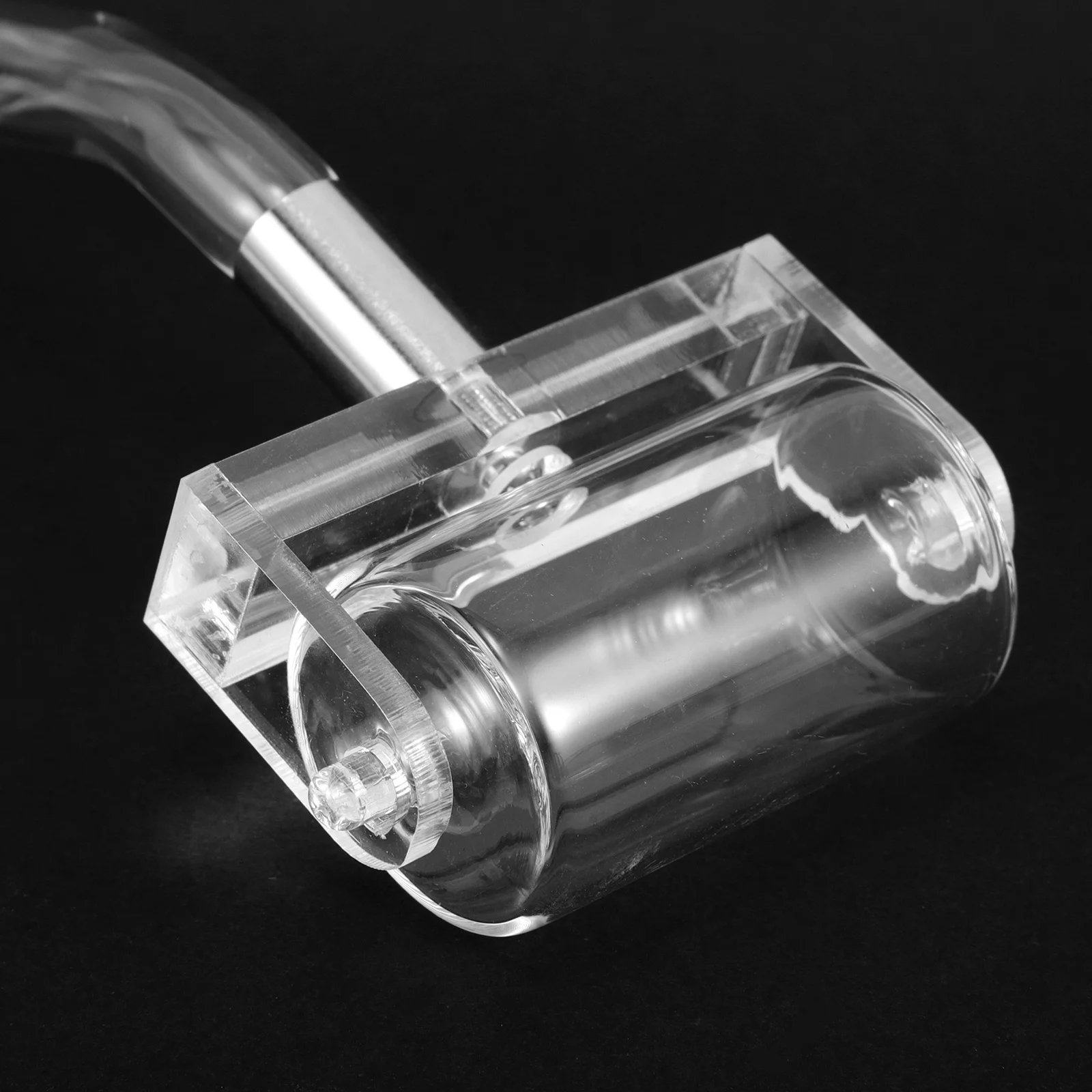 Acessório de rolo de vidro de alta frequência para dispositivo facial ferramenta vermelha peças de máquina de beleza rolo de cuidados com a pele