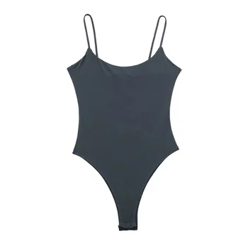 MUJER 2025 Sexy Tight Bodys for Women White Black Backless Bodysuit Women One Pieces Jumpsuits for Women Sexy Lingerie Bodysuit 3