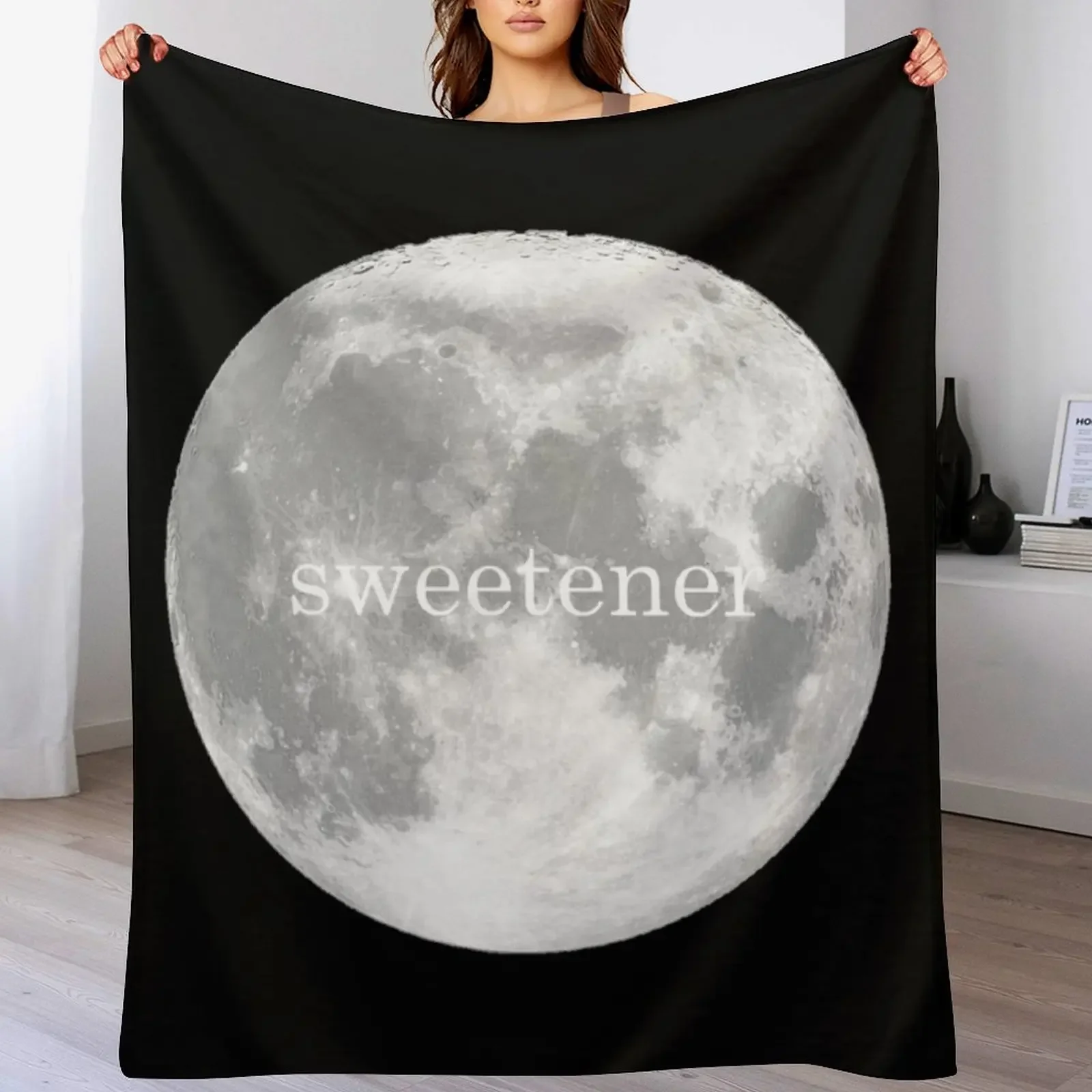 sweetener moon Throw Blanket Plaid Sleeping Bag Thermal valentine gift ideas Blankets