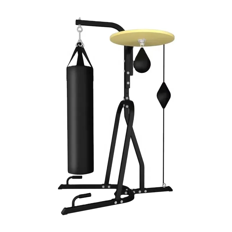 Wall Mount Sandbag Shelf Single Punching Bag Hanging Rack for Boxing