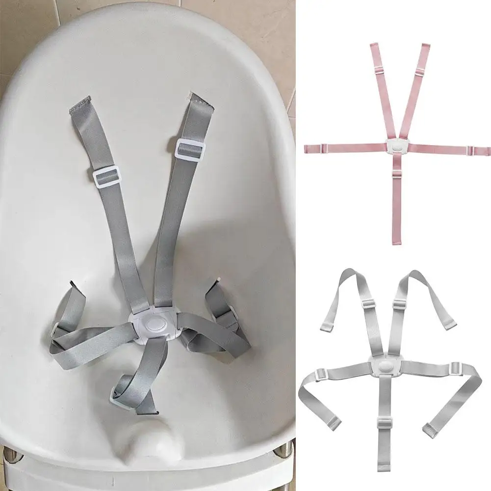 Universal Baby Safety Belt Baby Protection Belt 5 Point Harness Dining Feeding Chair Belts Car Sleeping Lunch Seat Fixed Belt