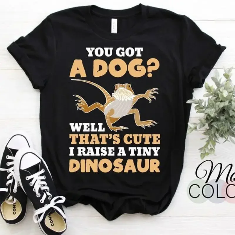 Bearded Dragon Reptile Funny Lizard Lover T shirt Cute Dragons