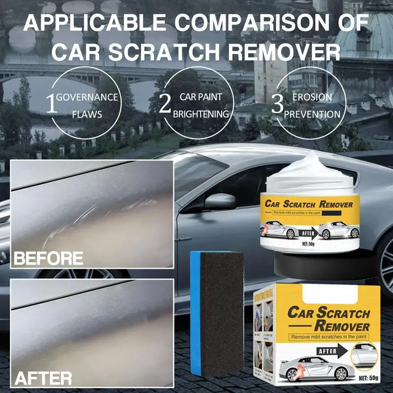 

Car Scratch Repair Wax auto Swirl Remover Scratches Repair Polishing Compound Scratch Remover Paste automotive paint care tools