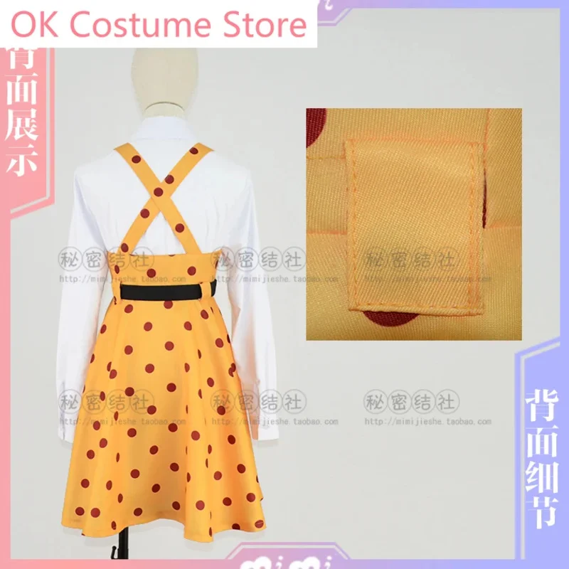 أنيمي! بدلة لعبة شوجو تسوباكي ميدوري فستان جميل زي تنكري لحفلة الهالوين ملابس لعب الأدوار للنساء