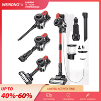8 in 1 Powerful Cordless Stick Vacuum Cleaner,15KPA Handheld with HEPA Filters+3000mAh Battery,Pet,Crevice & Multi-Surface Tools