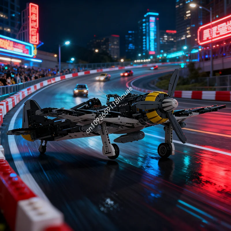 2523 قطعة MOC Focke Wulf FW النموذج الفني اللبنات تجميع هدايا عيد الميلاد الإبداعية لعبة فكرة التعليم الطوب عيد ميلاد #1