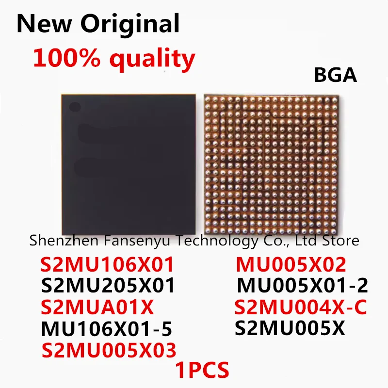 

(1piece)100% New S2MU205X01 S2MU106X01 MU106X01-5 S2MU005X MU005X01-2 MU005X02 S2MU005X03 S2MU004X-C S2MUA01X BGA
