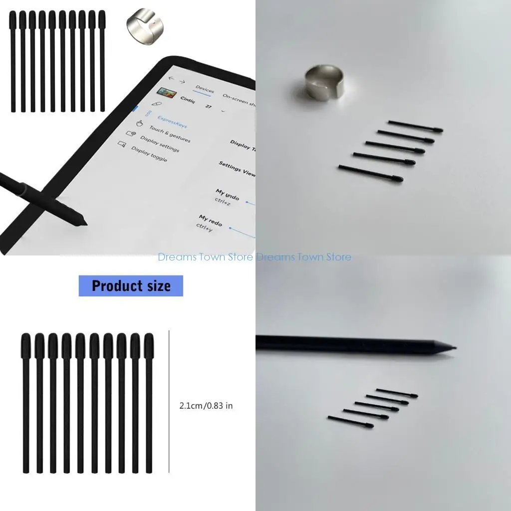 

HX6A 10pcs Artist Pen Tips Натуральные трогательные цифровые рисунки замены ручки наконечник