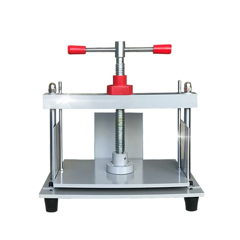Manual Paper Press Machine A4 Book Steel Notes Invoice Bookbinder Office Flattening Machine Suitable for Albums Coins and Stamps