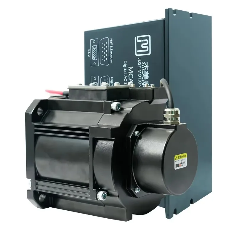 MCAC8A0-23B-EC+130ASM1500-5-17BCQ-DB15 24-80VDC China Factory 4.78Nm Size 130 Servo Motor 1.5kw 3000rpm 1.5kw 37A Ethercat