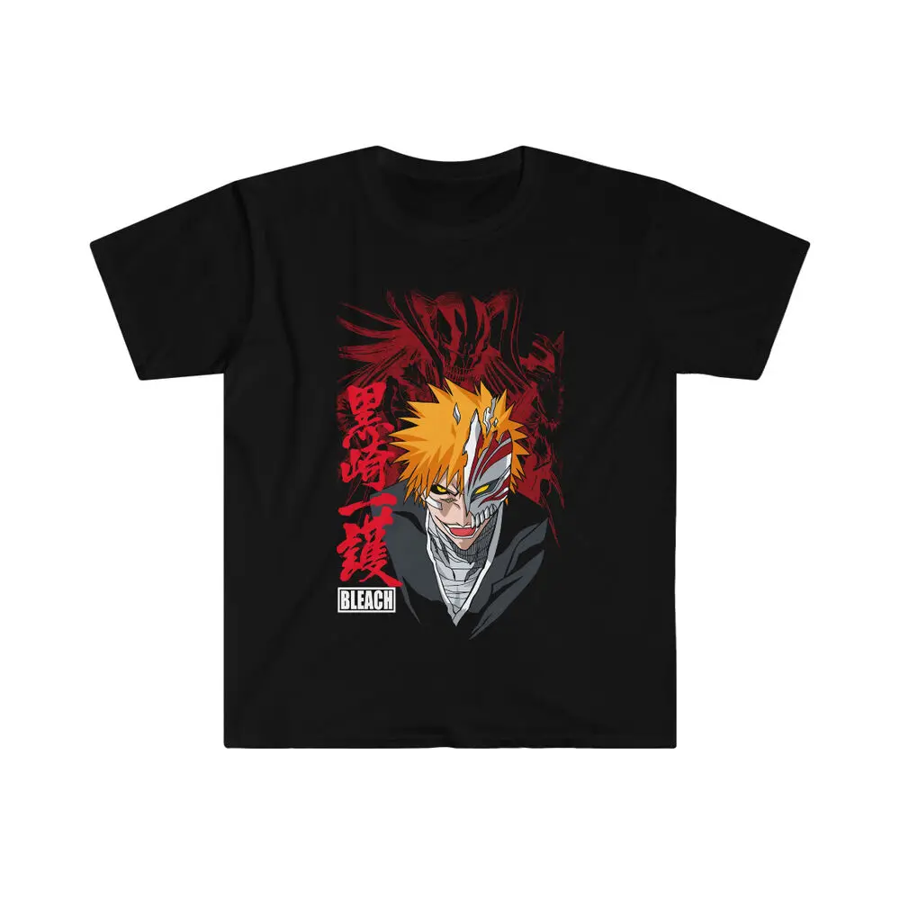 Bleach Ichigo Kurosaki Manga Strip Anime Unisex Tshirt T-Shirt Soft Tee