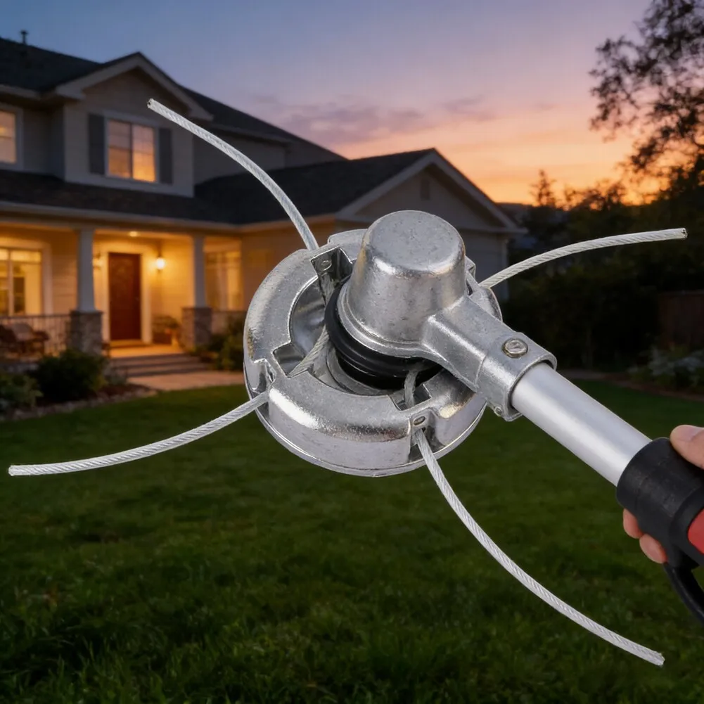 Garden Trimming Lawn Mower Head Replacement Line Lawn Mower Tool-free Installation Quick Line Replacement For String Trimmers