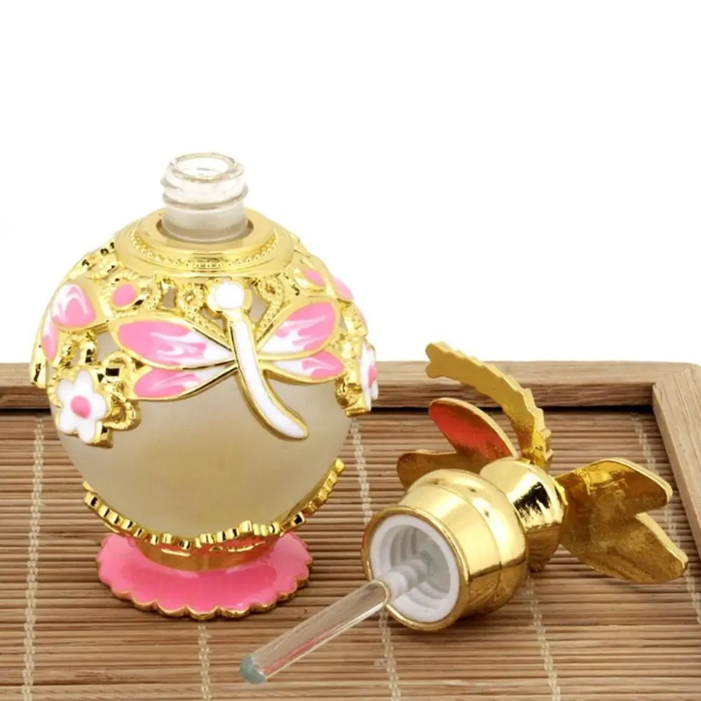 Middle East Arab Style Wedding Decoration Gift Essential Oil Container Dropper Bottle Empty Refillable Bottles Perfume Bottle