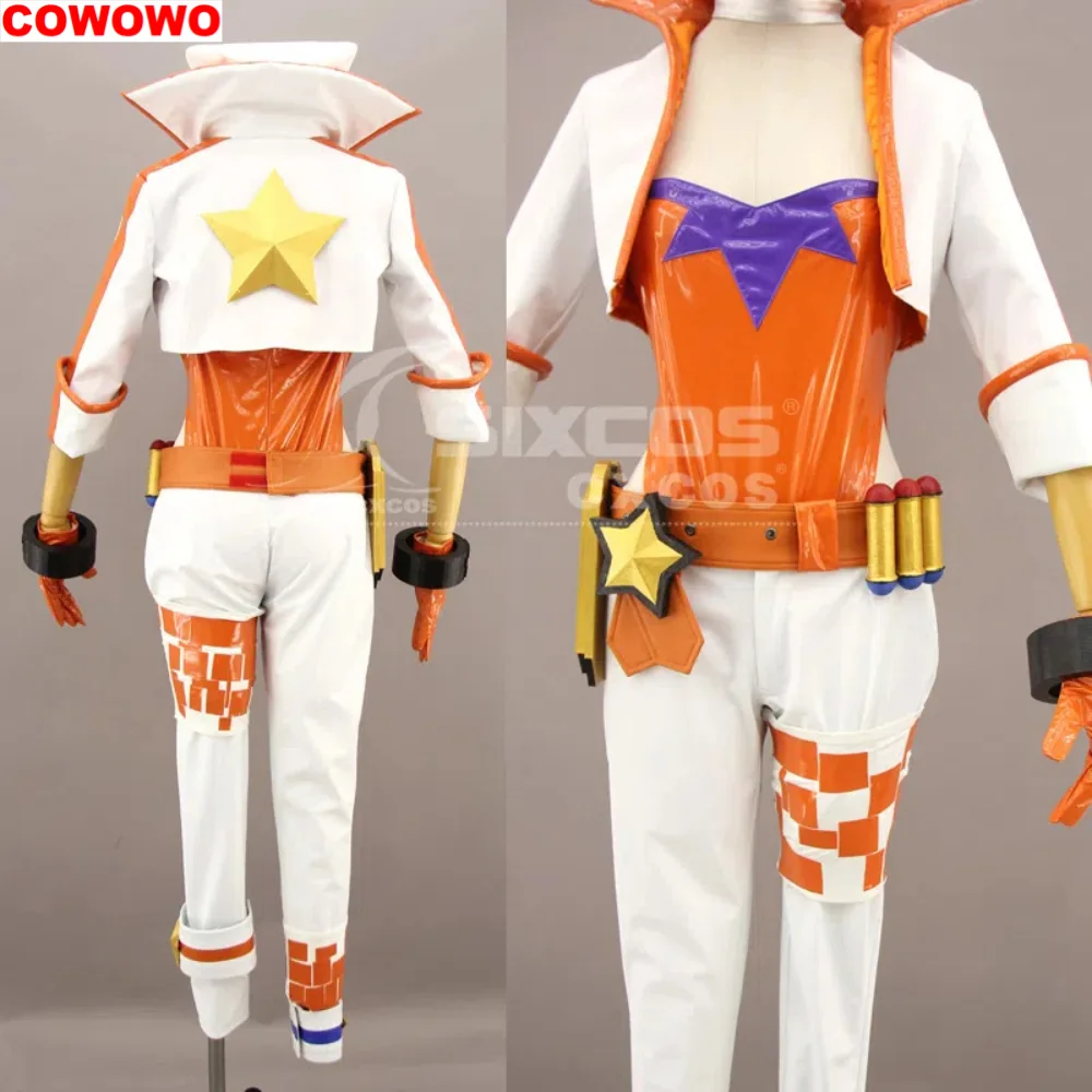 

COWOWO Lol Caitlyn The Goddess Of Video Games Customize Cosplay Costume Cos Game Anime Party Uniform Hallowen Play Role Clothes