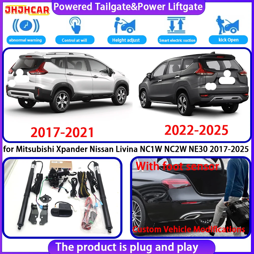 for Mitsubishi Xpander Nissan Livina NC1W NC2W NE30 2017-2025 OEM Smart Electric Powered Tailgate Power Liftgate Tailgate System
