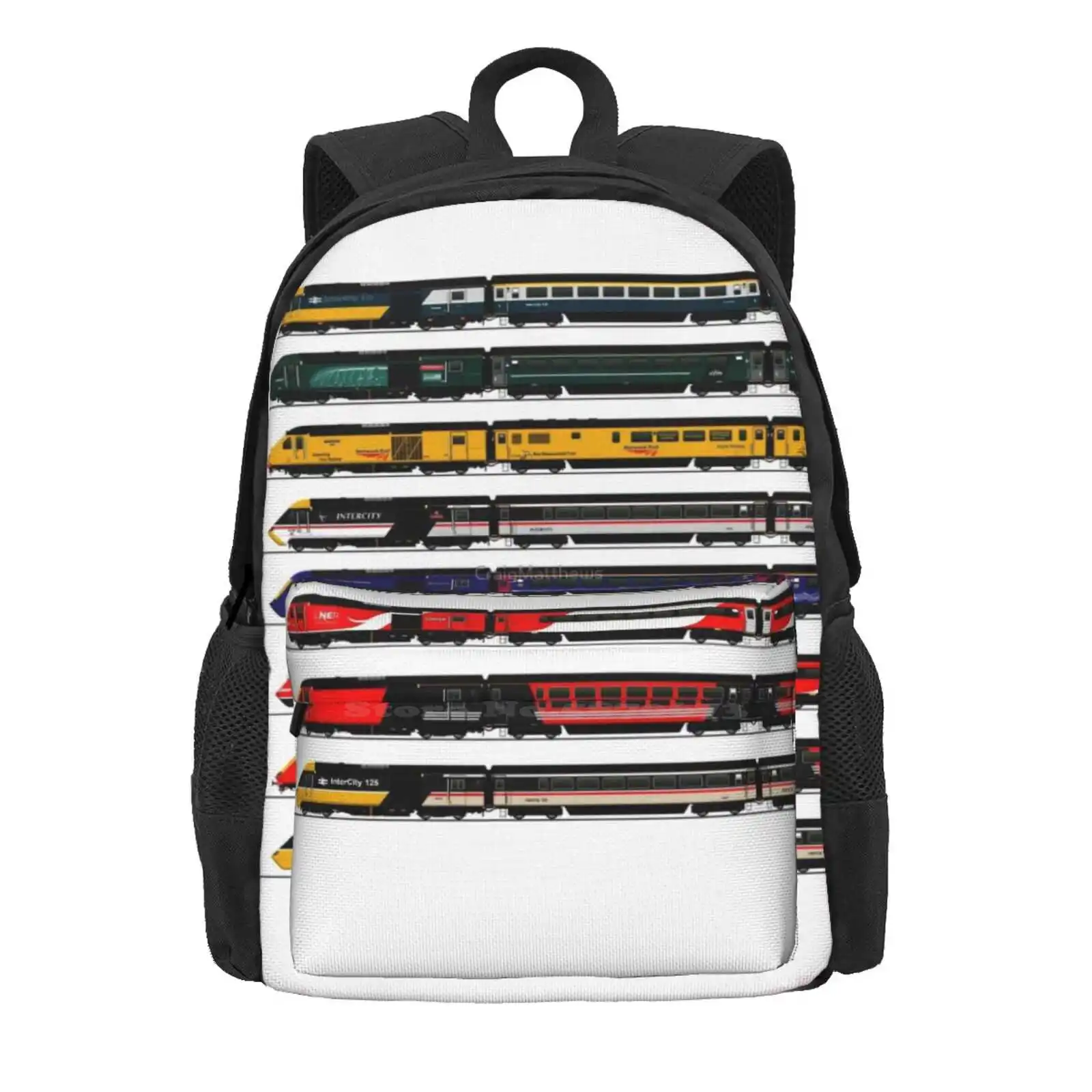 Intercity 125 Hst Locomotives Hot Sale Backpack Fashion Bags Trainset Locomotives Intercity 125 Class 43 Hst Gwr Fgw Lner