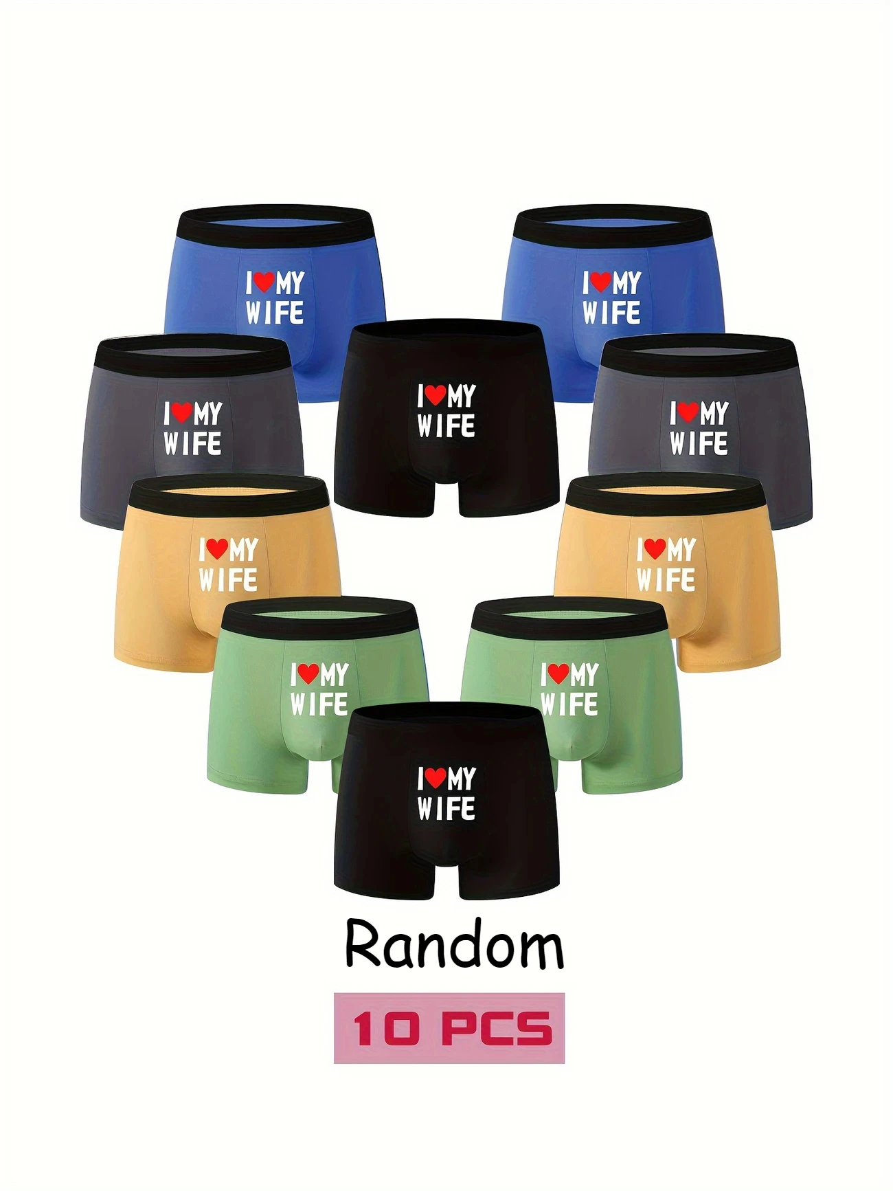 

Men's Boxer Briefs Novelty Pattern Print Funny Underwear Underpants Shorts Comfortable-Soft Men's Boxer Shorts European Size