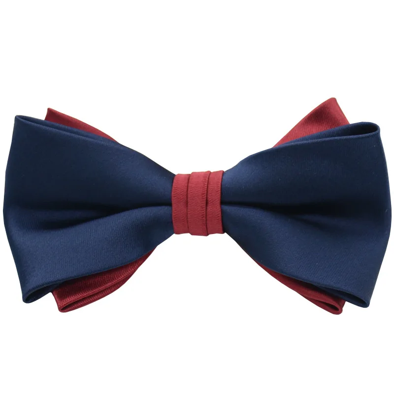 business gentleman, a groom and best man, a group of brothers, a wedding color-block solid color trend  bow tie
