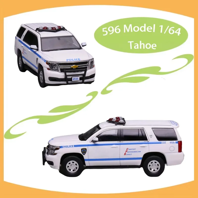 596 Modell 1/64 Maßstab 2015 Tahoe Druckguss-Legierung Modellauto Sammlerstück Ausstellungsstück Spielzeug Geschenk