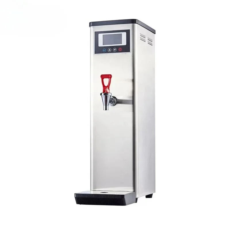 Commercial electric hot water boiler dispenser, stainless steel body counter bar milk tea juicer