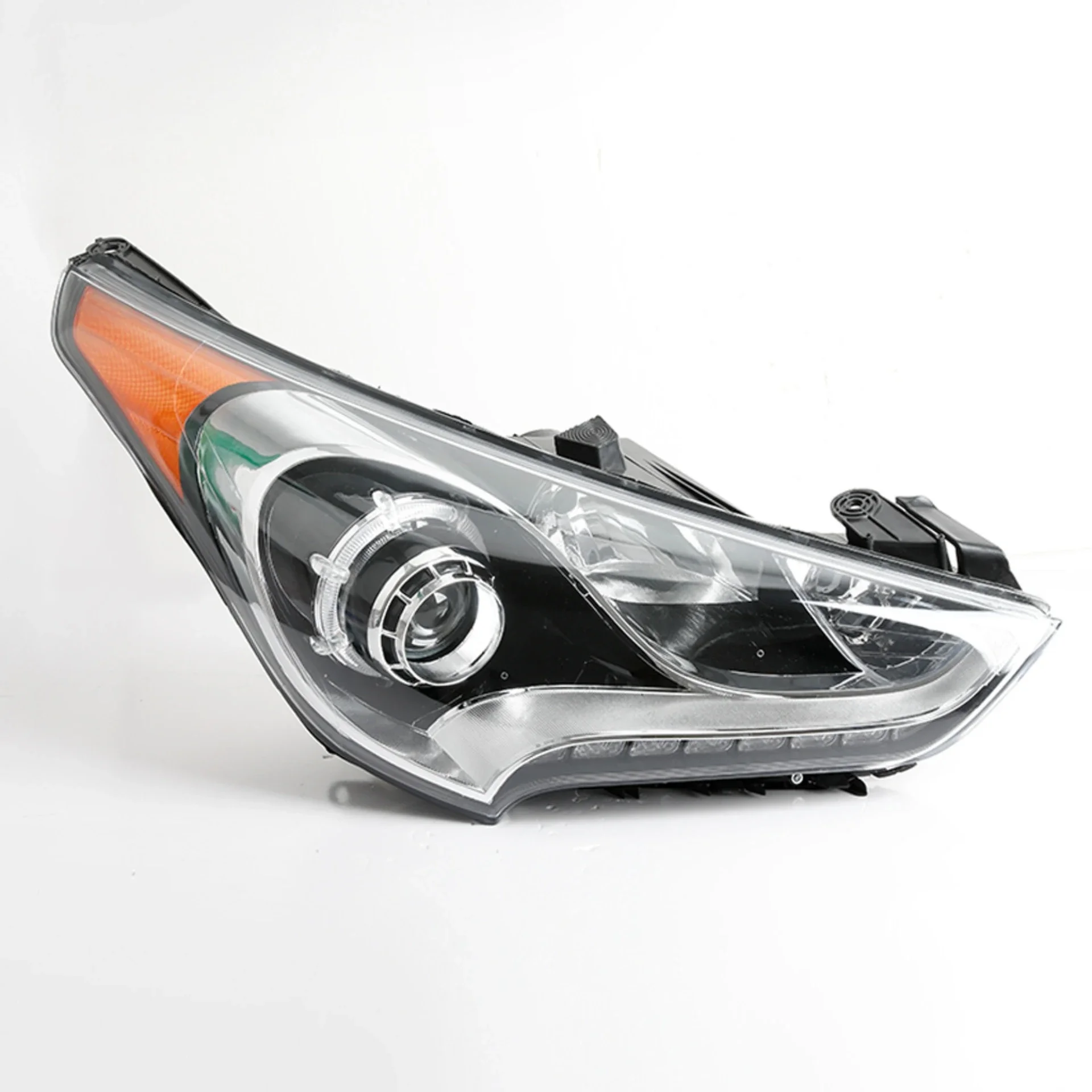 

Светодиодная передняя фара в сборе для Hyundai Veloster 2013-2016, конвертируйте роскошные дневные ходовые огни, указатель поворота, автомобильные аксессуары