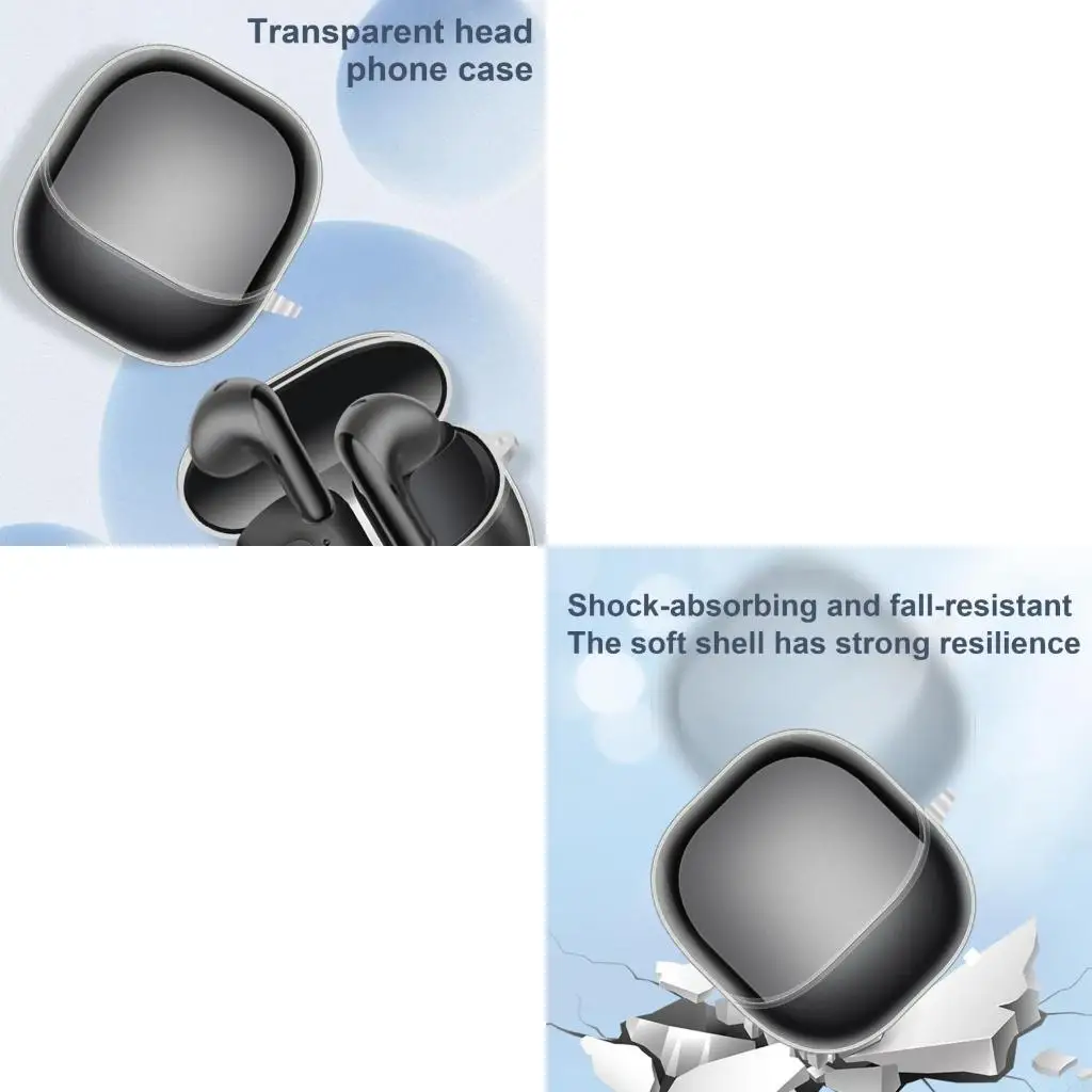 Case For Buds 5 Earbud WirelessEarphone Cover Skin NonScratch