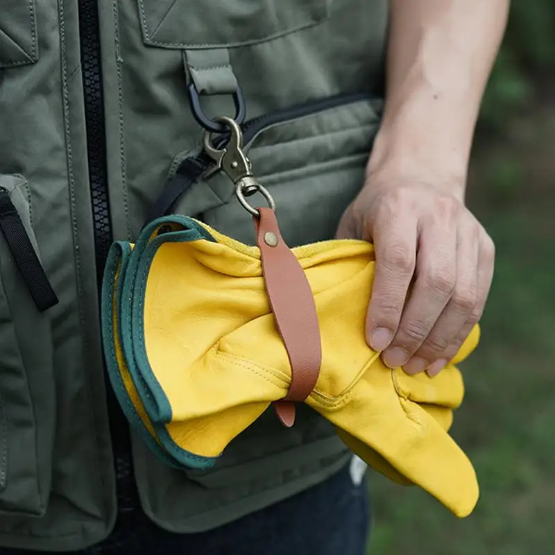 

Firefighter Gloves Holder Welding Gloves Strap Belt Firefighter Gear Mitten Clips Gloves Storage Gloves Keeper For Rescue Gloves