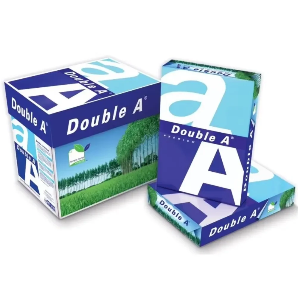 Wholesale Wood Pulp Double A Printing Paper White A4 Size 500 Sheets 70 75 80 Gsm Copy A4 Paper