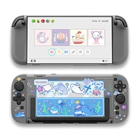 Carcasa protectora Geekshare compatible con Switch 2, cubierta protectora para consola Switch 2025 y manijas JC