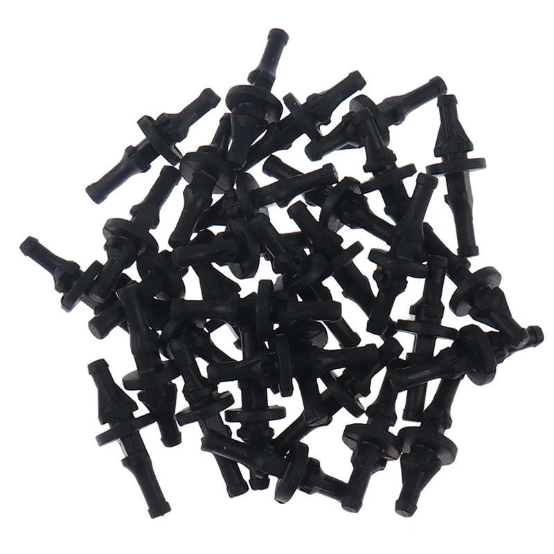 32PC Rubber Anti Vibration Mount Screw Pin Rivet for PC Case Fan Noise Reduction