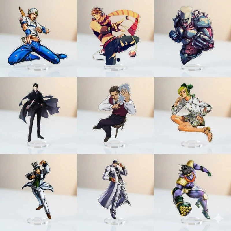 

JoJo Iggy Acrylic Stand Figure 15cm Cute Dog Desktop Decoration Cosplay Prop Display Model Holder Collectible Toy Keychain